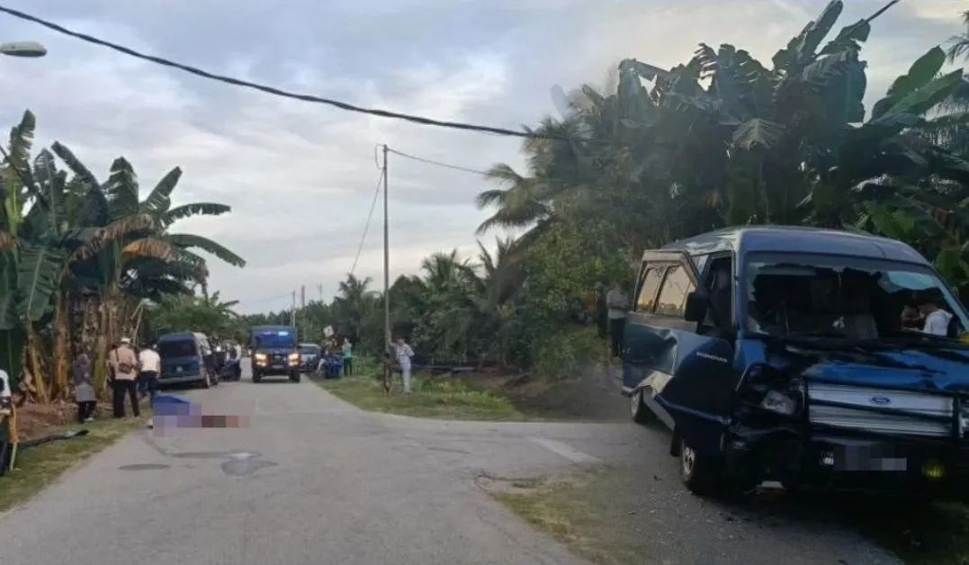 Motosikal bertembung van, pelajar Tingkatan Enam maut