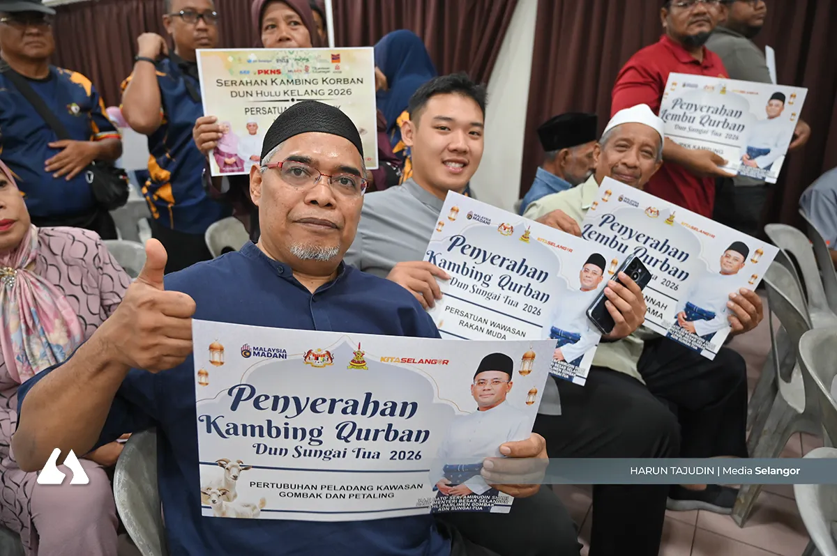 Aidiladha: MB agih 145 lembu, kambing korban untuk komuniti Gombak