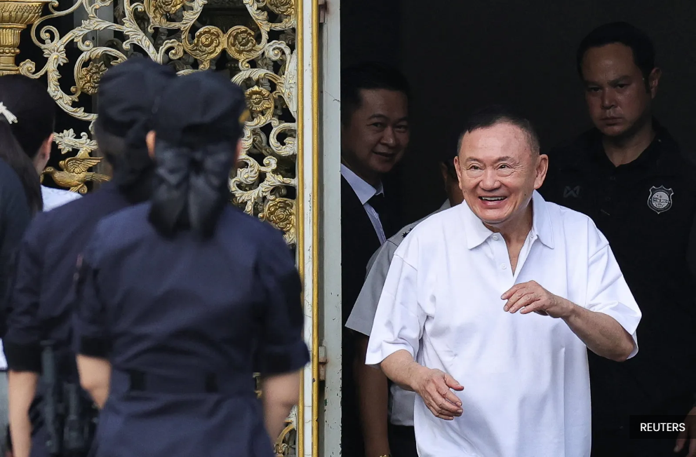 Thailand's Thaksin released from prison