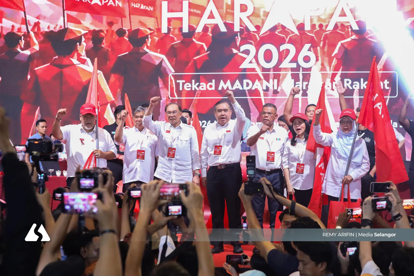 Signals of GE16 colour Harapan Convention