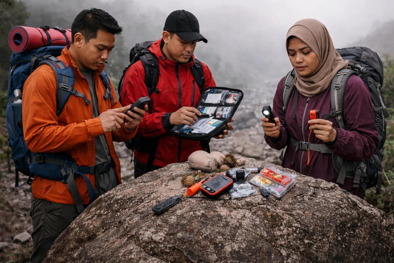 Jangan panik jika sesat, malim gunung kongsi tip keselamatan pendakian