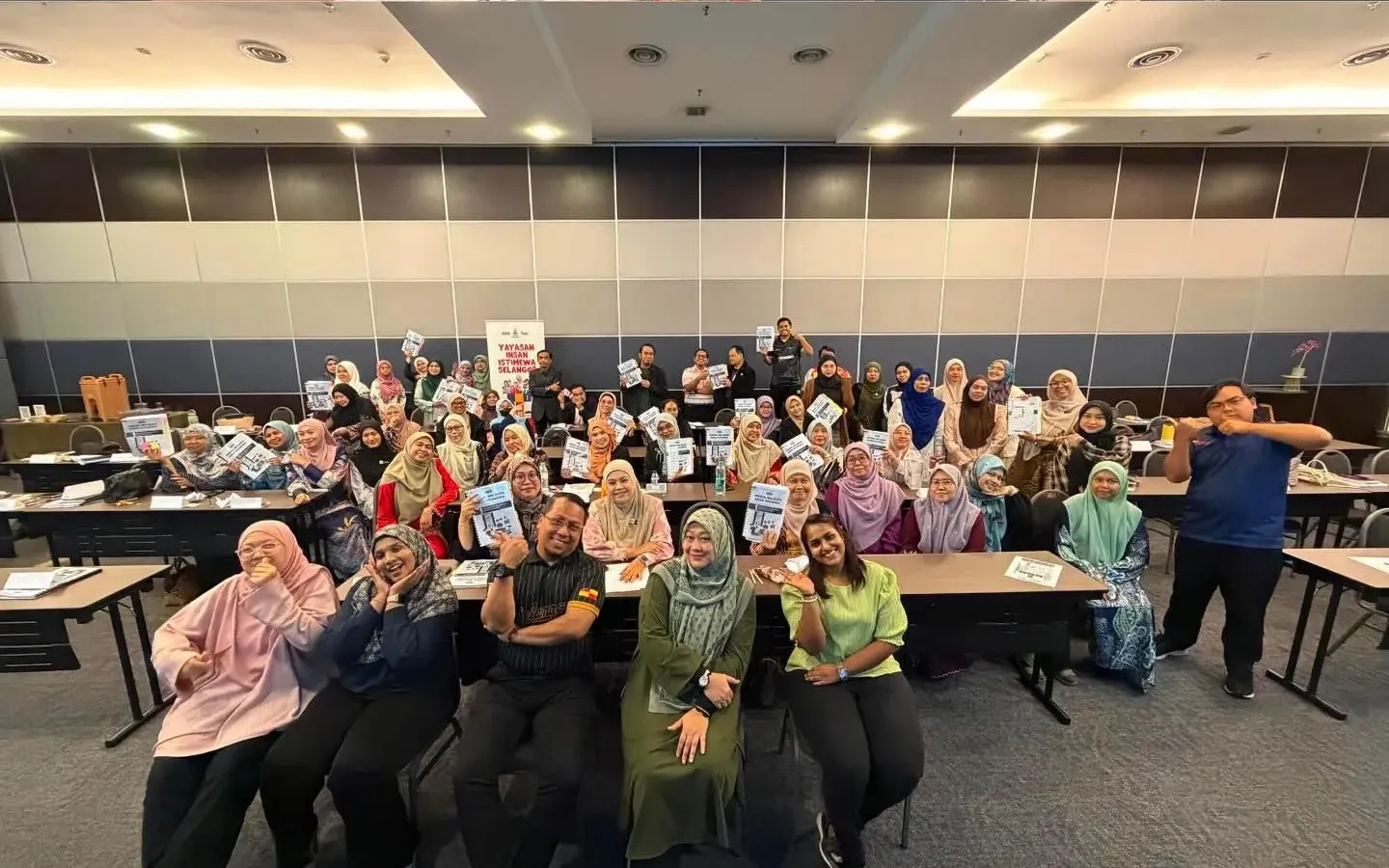 64 warga pendidik Selangor sertai bengkel pendidikan inklusif YANIS