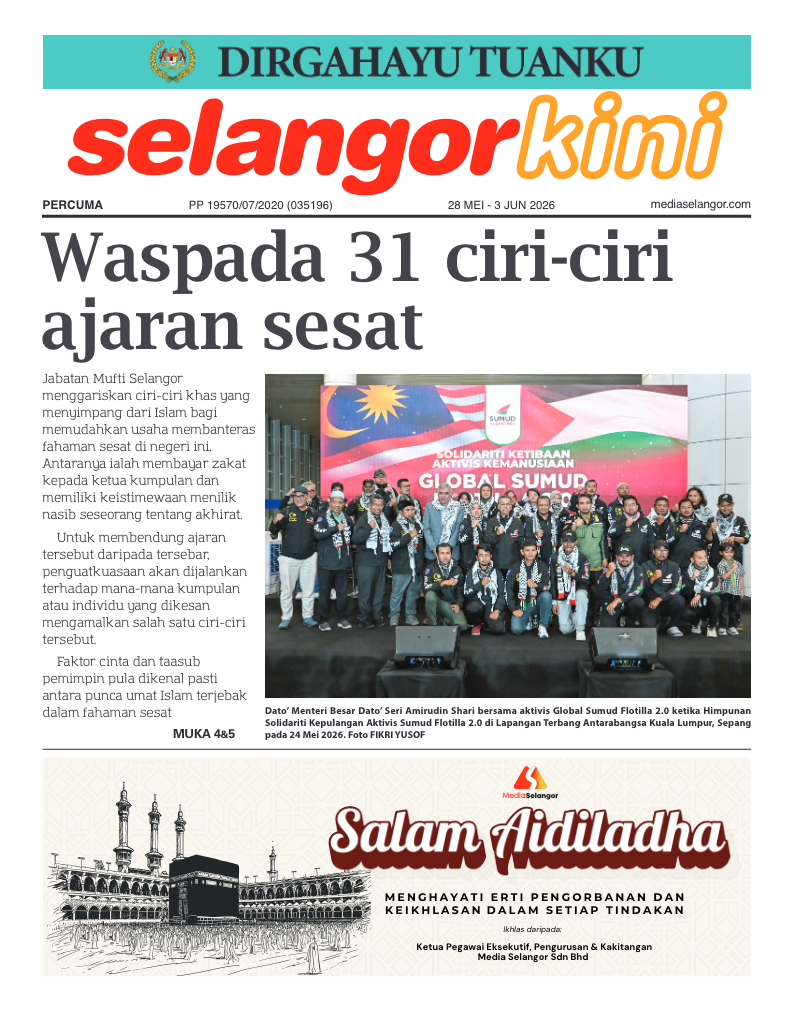 Selangorkini 28 Mei - 3 Jun
