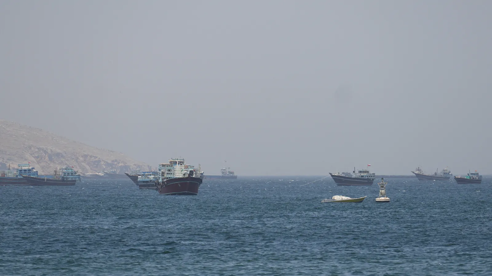 US says sunk Iranian small boats, shot down missiles, drones as it opens Hormuz