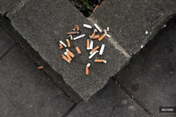 Cigarette butts may lead to microplastics in human food chain