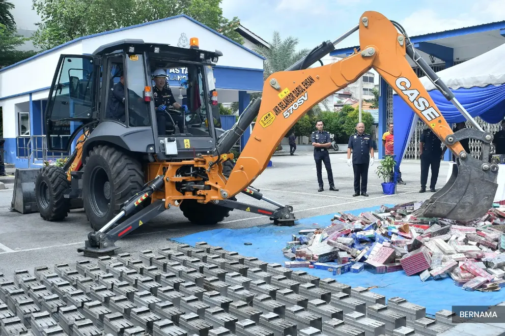 Klang Selatan IPD disposes of case items worth over RM636,00