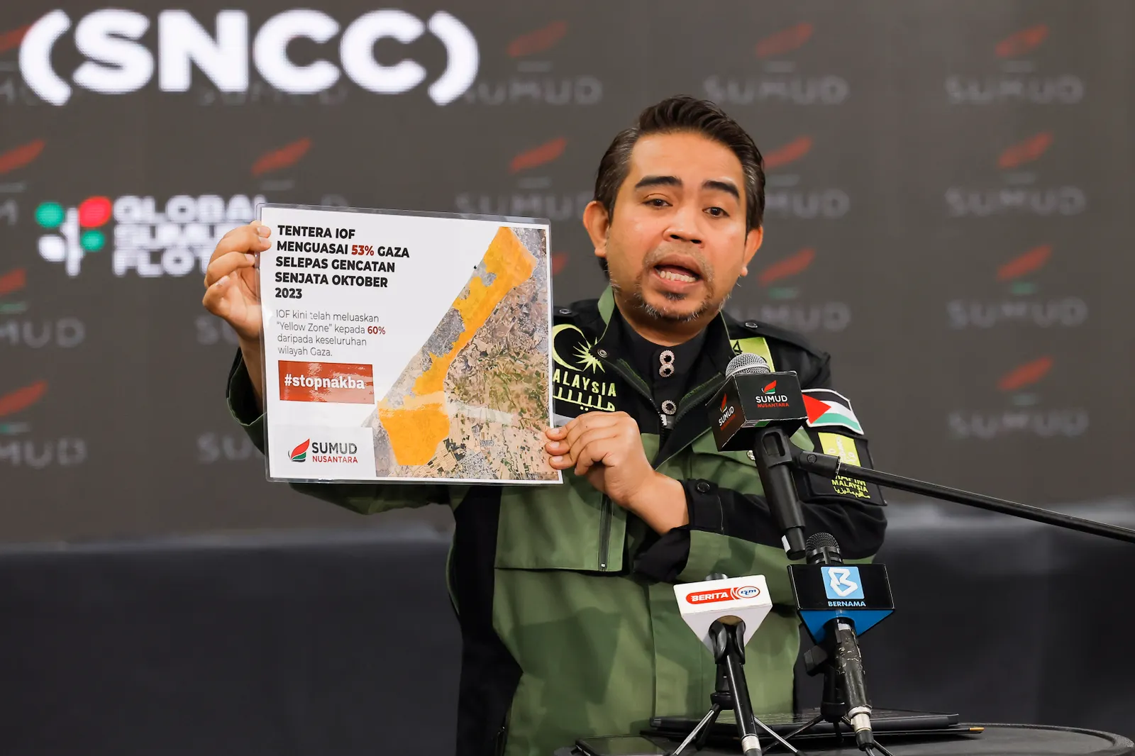 SNCC: 41 kapal flotilla termasuk bawa 21 rakyat Malaysia masih belayar ke Gaza