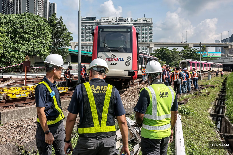 Ampang/Sri Petaling LRT line operating on alternative schedule