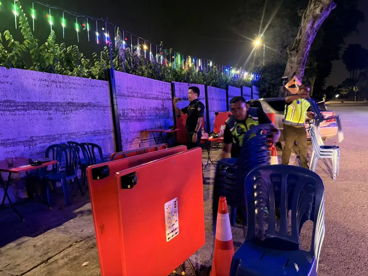 MBSJ sita pelbagai barangan restoran ‘cop’ parkir awam