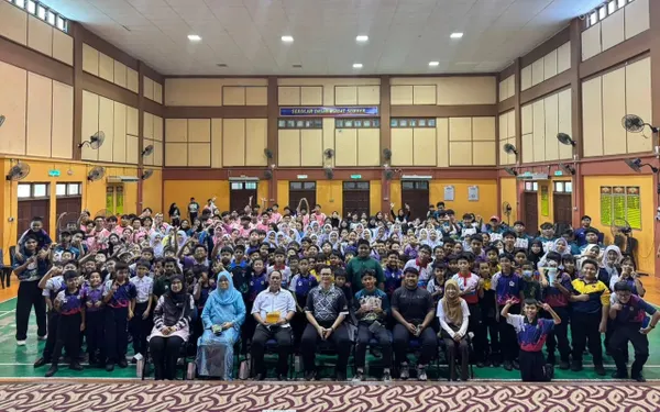 120 murid sekolah sertai program amalan gaya hidup sihat