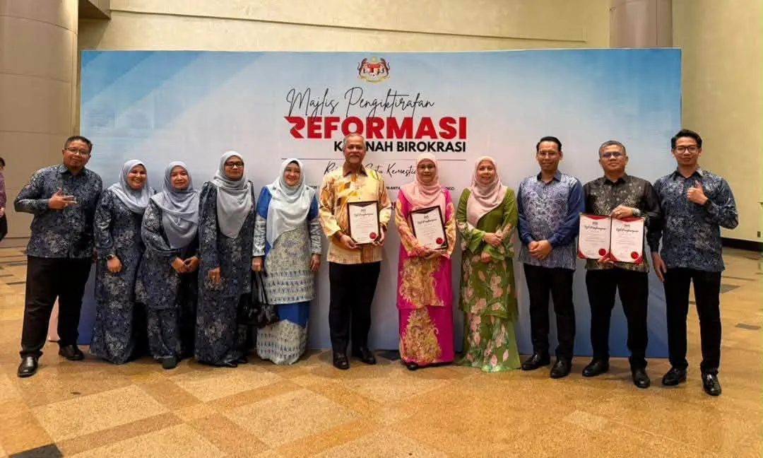 MBDK terima Sijil Pengiktirafan Reformasi Kerenah Birokrasi Projek Berimpak Tinggi