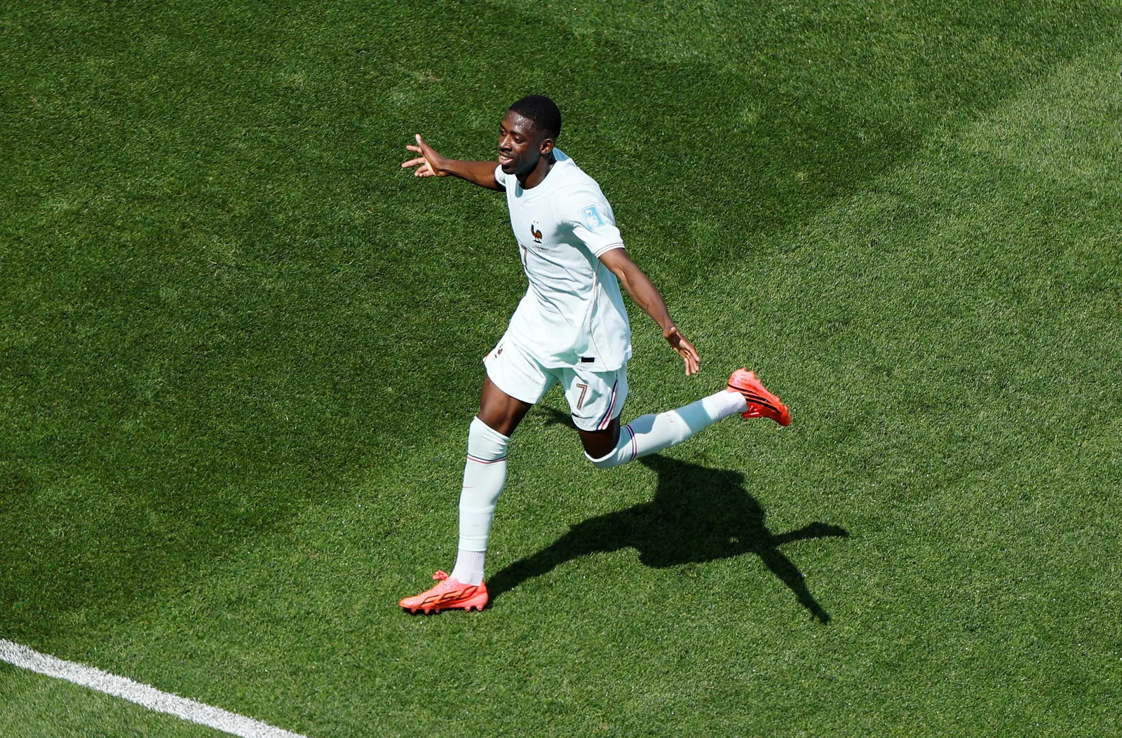 France’s Dembele steals the show with hat-trick against Norway