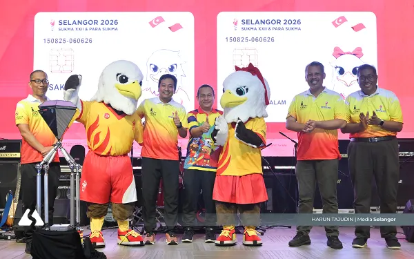 Selangor perkenal maskot, lagu rasmi dan larian obor SUKMA 2026