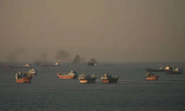 First tankers cross Hormuz after Iran deal; Israeli strikes stir doubt in Lebanon