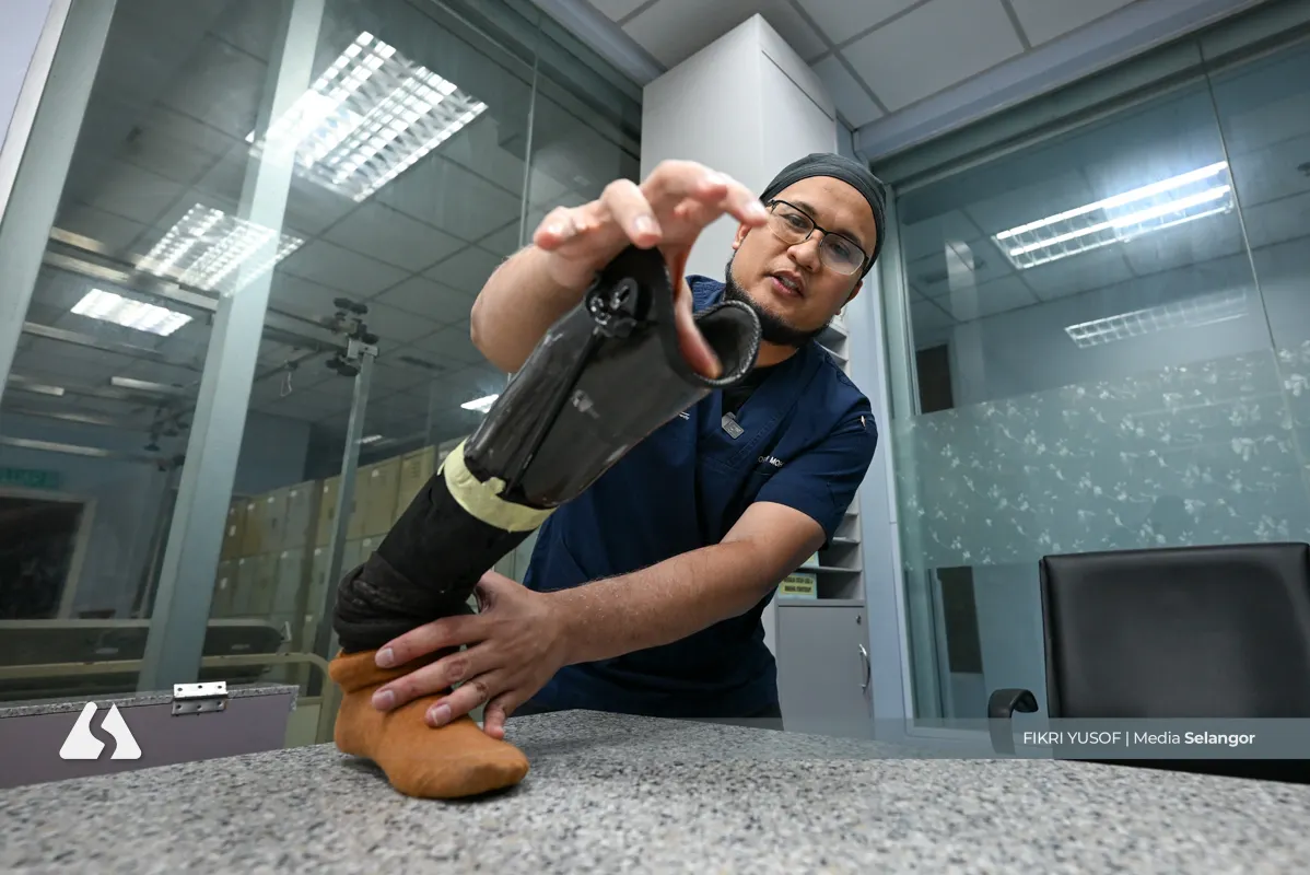 Kaki palsu mesra ibadah, harapan baharu bergerak bebas 