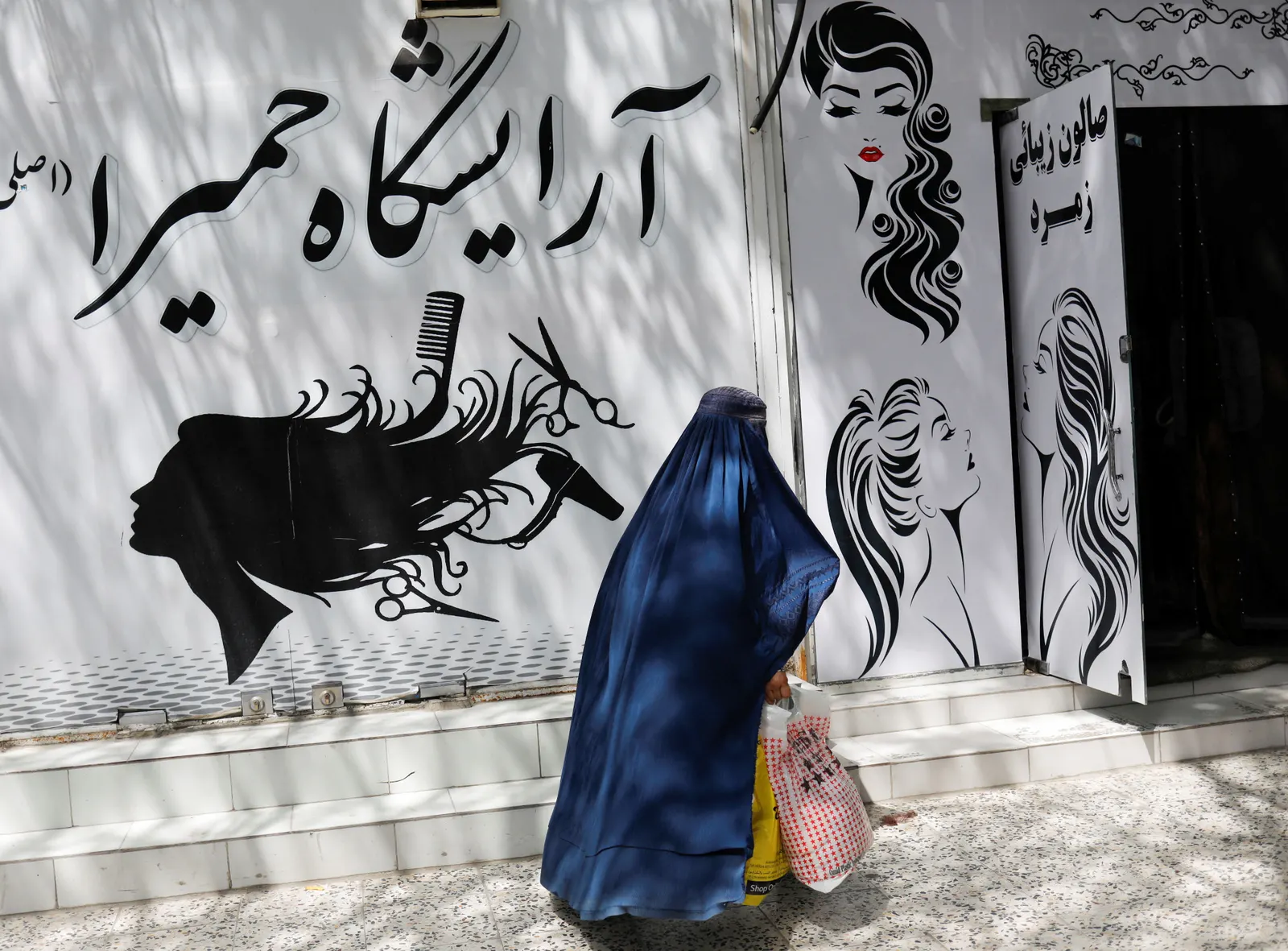 Police crack down on anti-hijab protests in western Afghanistan