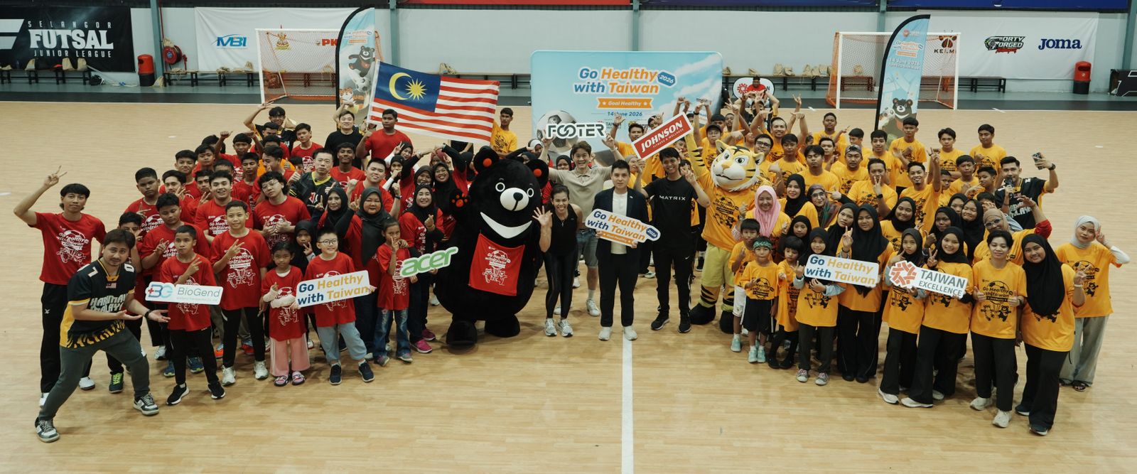 'Go Healthy with Taiwan' Football Carnival brings healthy living to Shah Alam