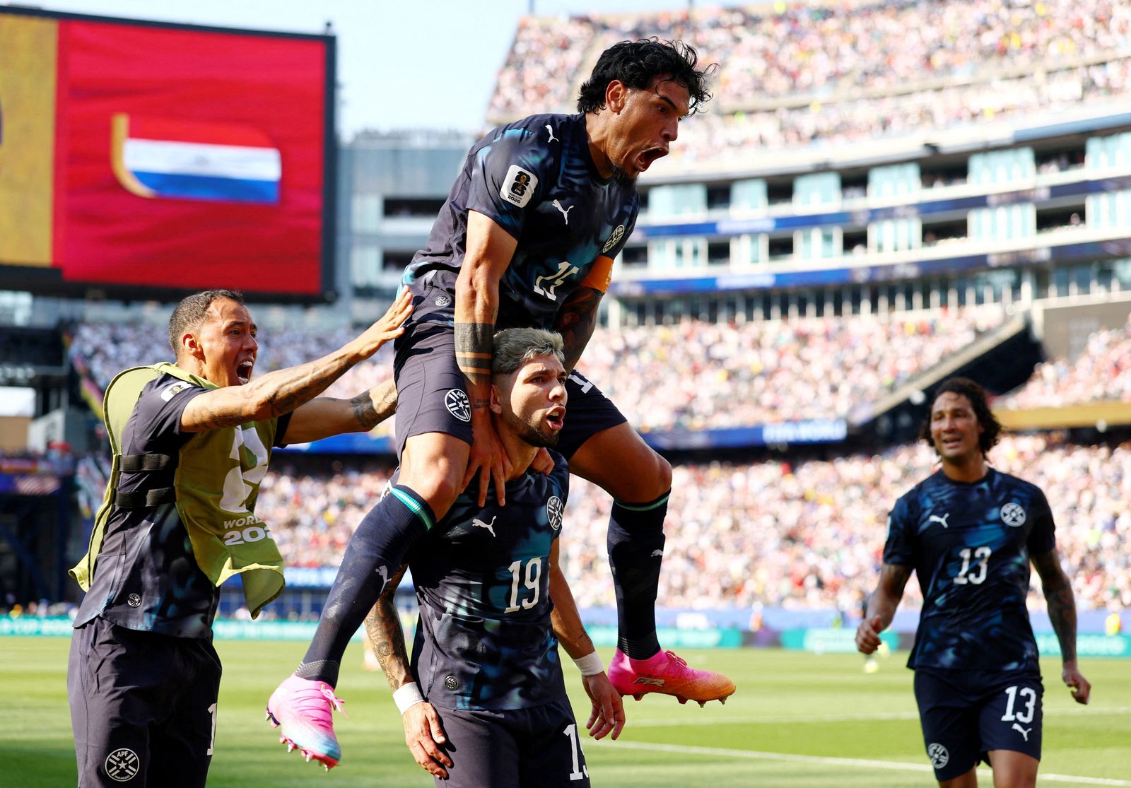 Paraguay stun Germany to reach World Cup last 16 in historic upset