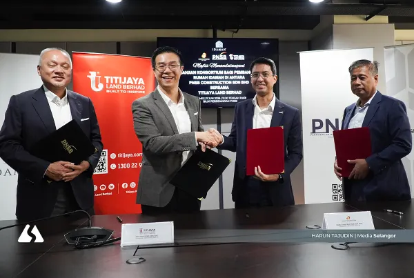 PCSB, NPO meterai perjanjian bina 1,202 unit Rumah Idaman di Bandar Bukit Raja