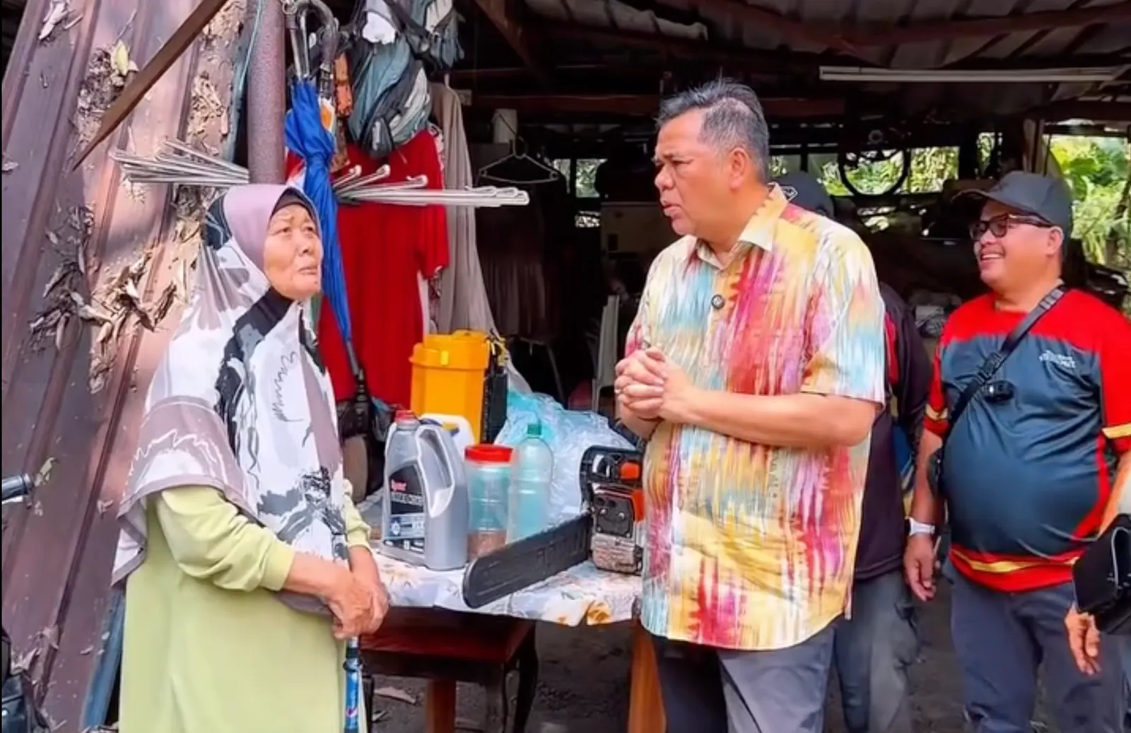 Dusun Tua rep mobilises repairs after storm damages homes, surau