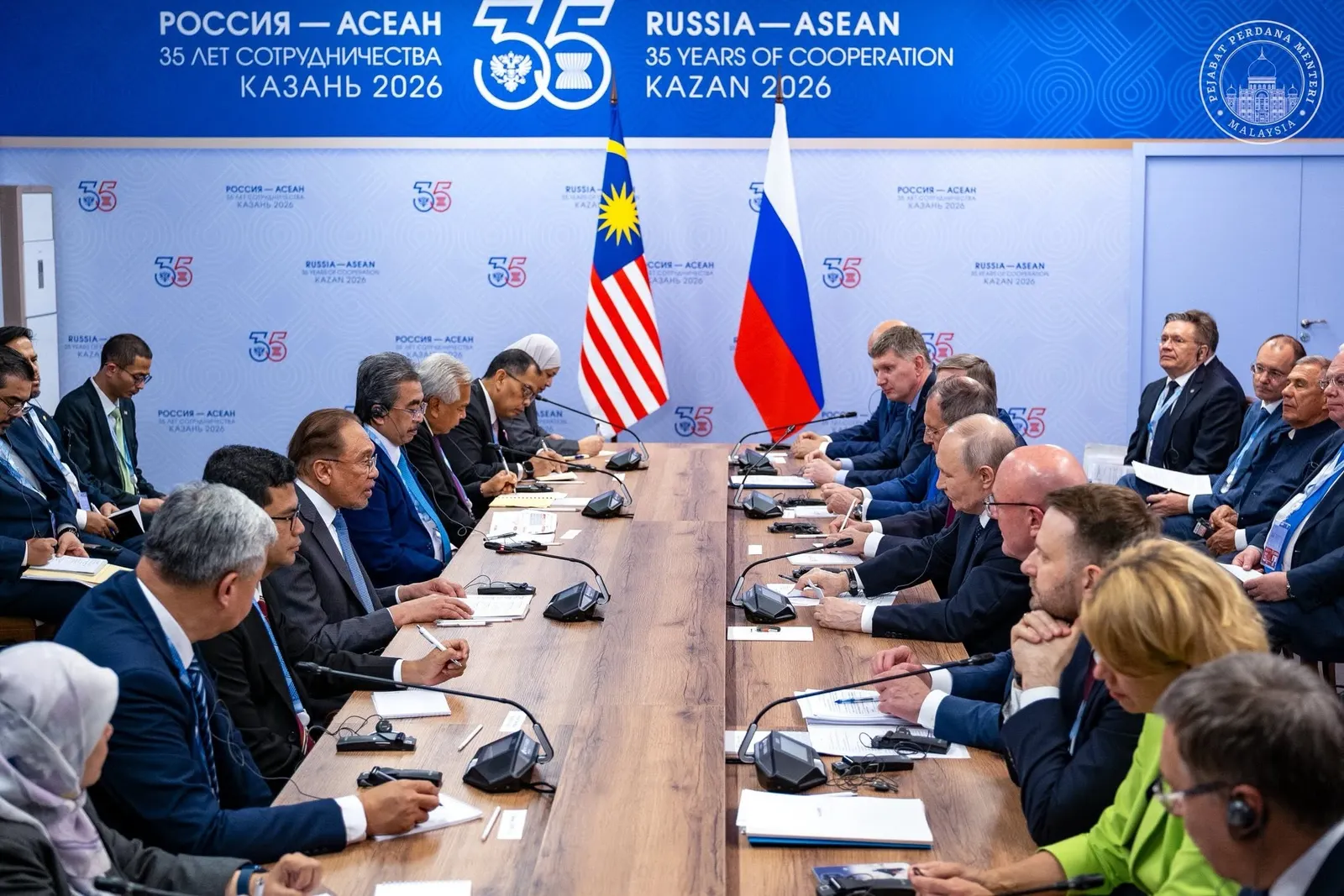 Anwar mahu Malaysia lebih agresif perkukuh hubungan ekonomi dengan Rusia