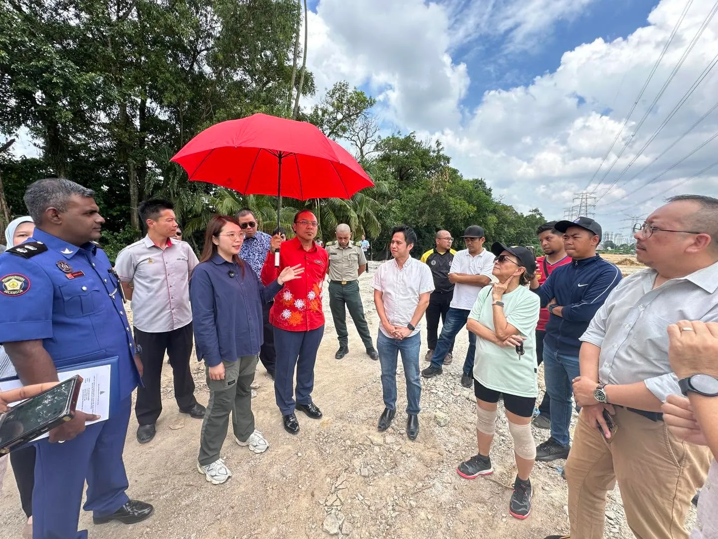 Tapak sisa perobohan di Jalan Tropicana semakin bersih, risiko Aedes dikawal