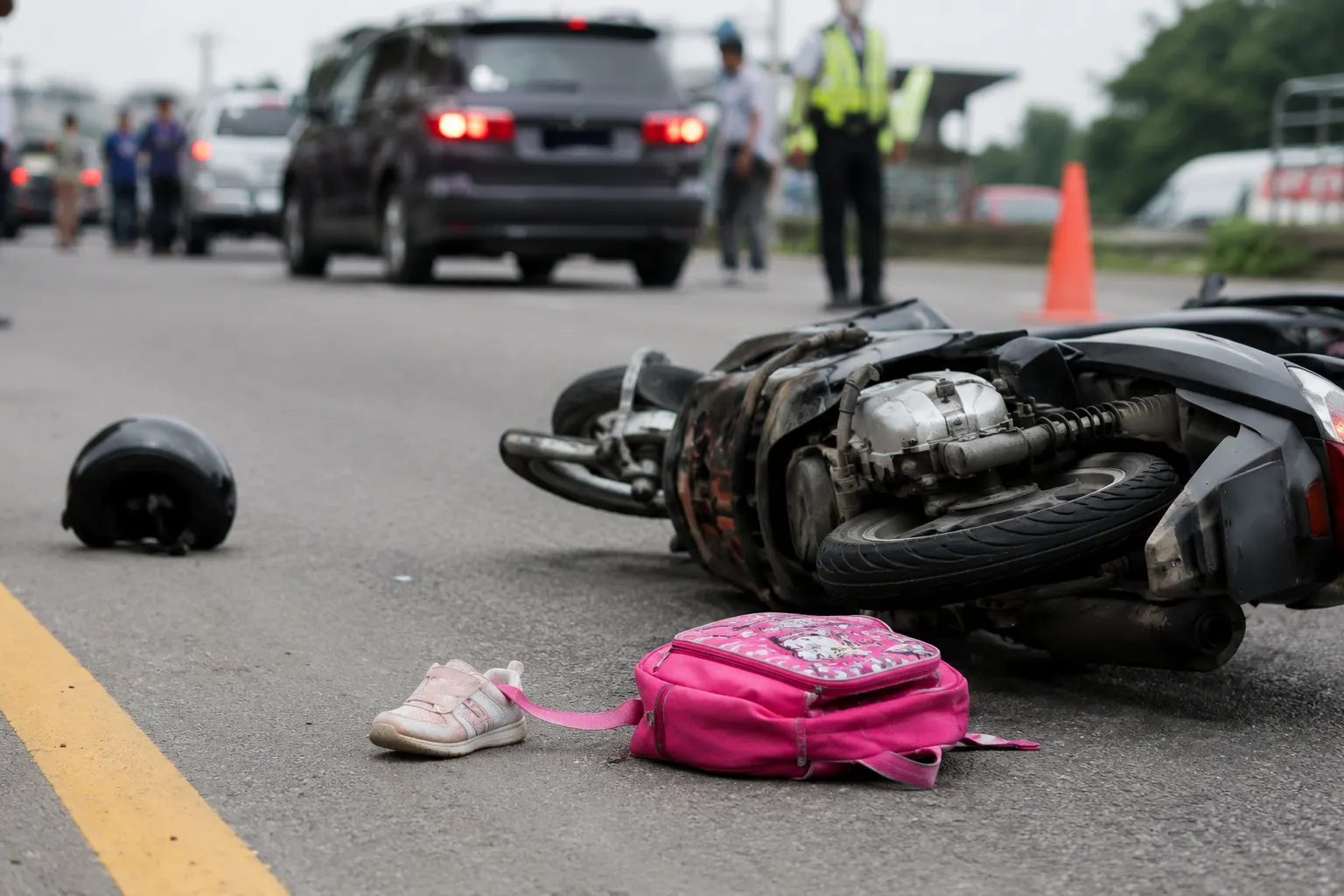 Kanak-kanak lapan tahun maut dalam nahas tiga kenderaan di Jalan Cheras