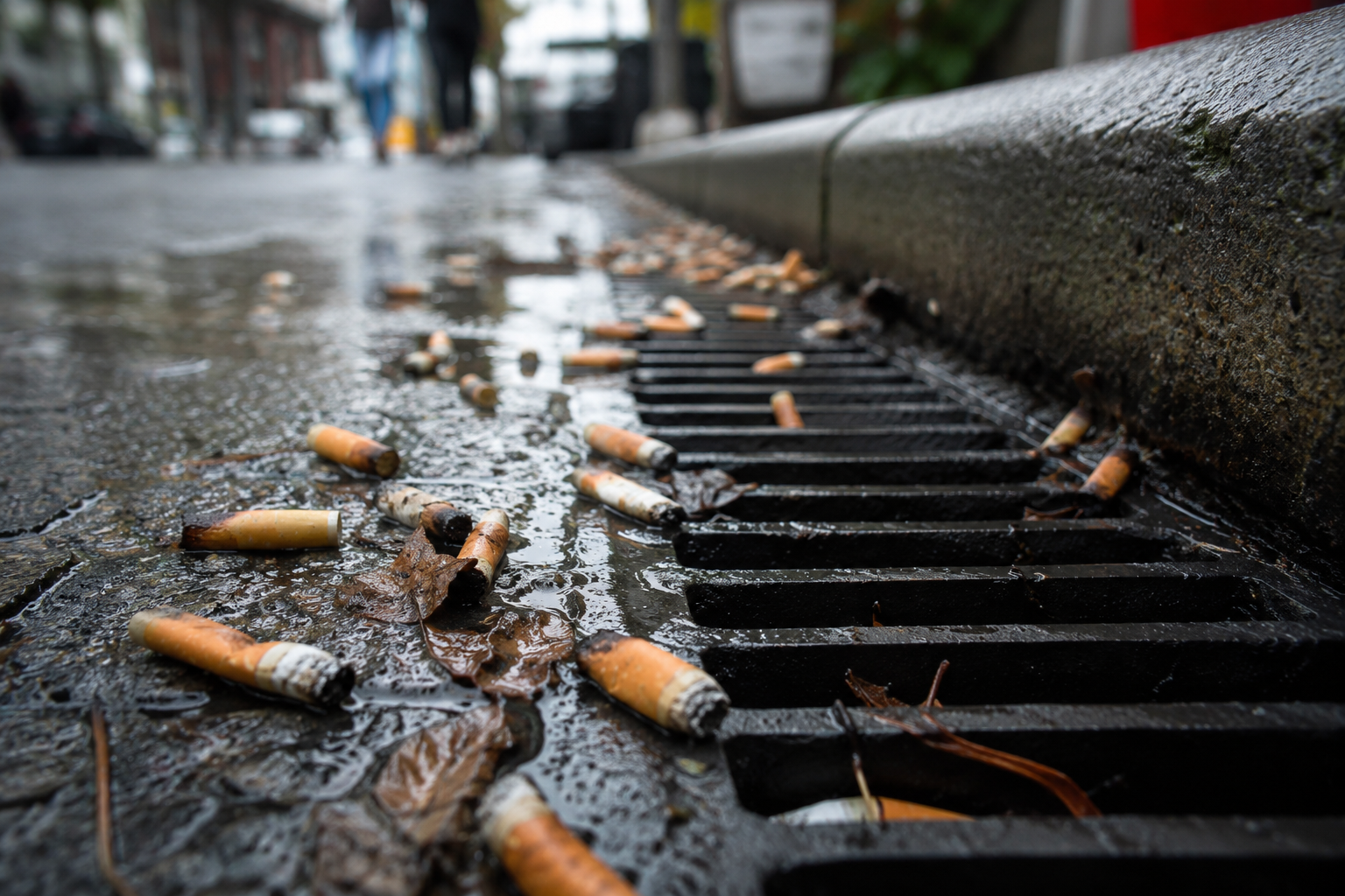 Puntung rokok sisa kecil tapi ancaman besar kepada alam sekitar, saliran