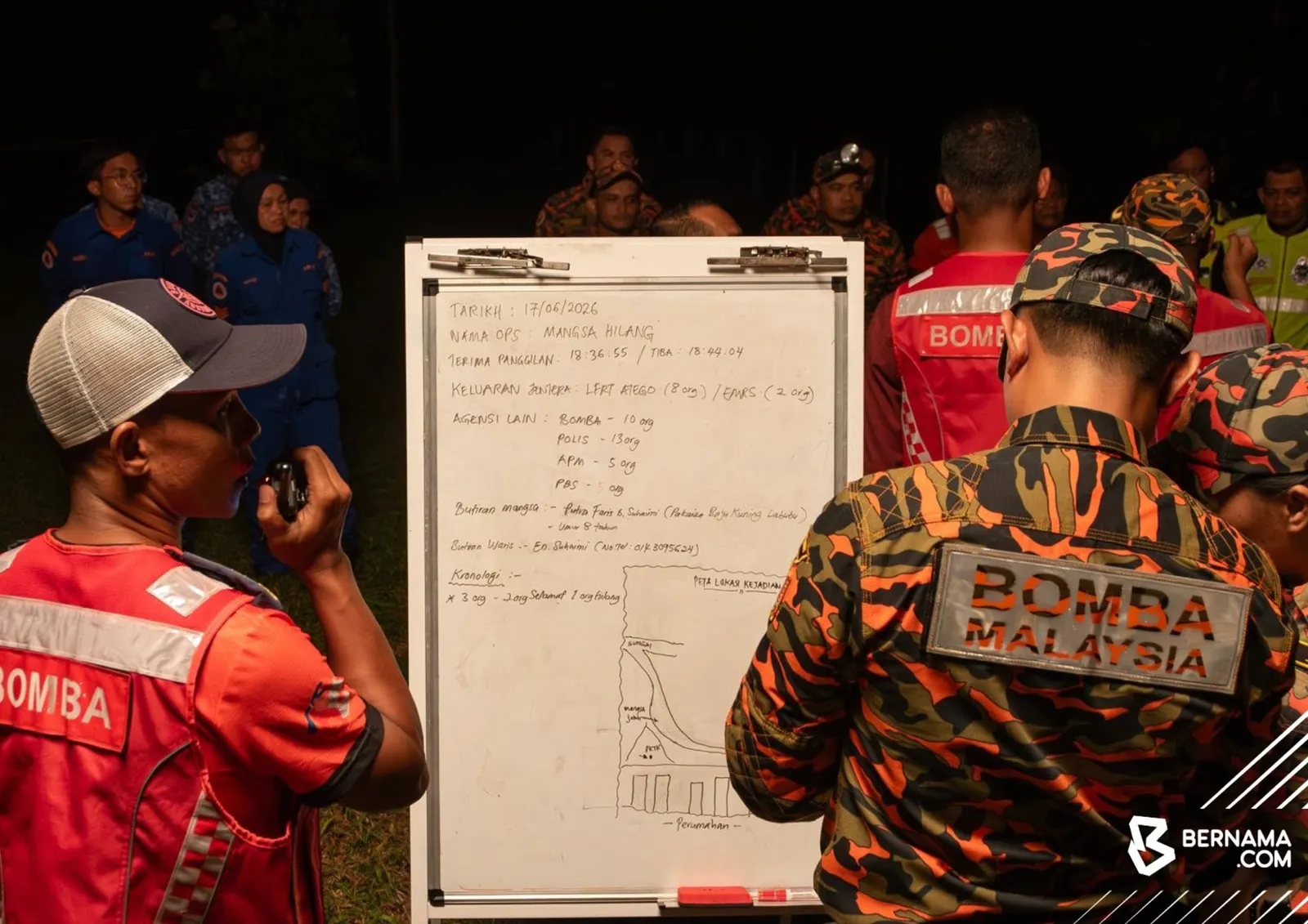 Kanak-kanak lapan tahun dikhuatiri lemas di Sungai Ganggarak Labuan