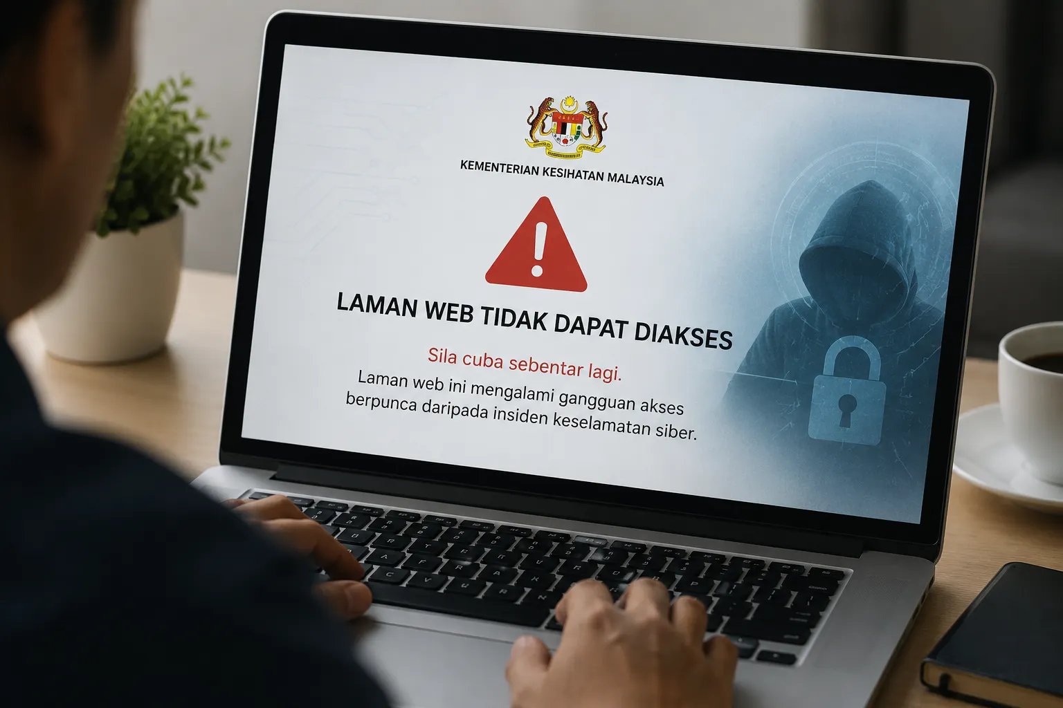 Portal rasmi KKM alami gangguan akses akibat insiden keselamatan siber