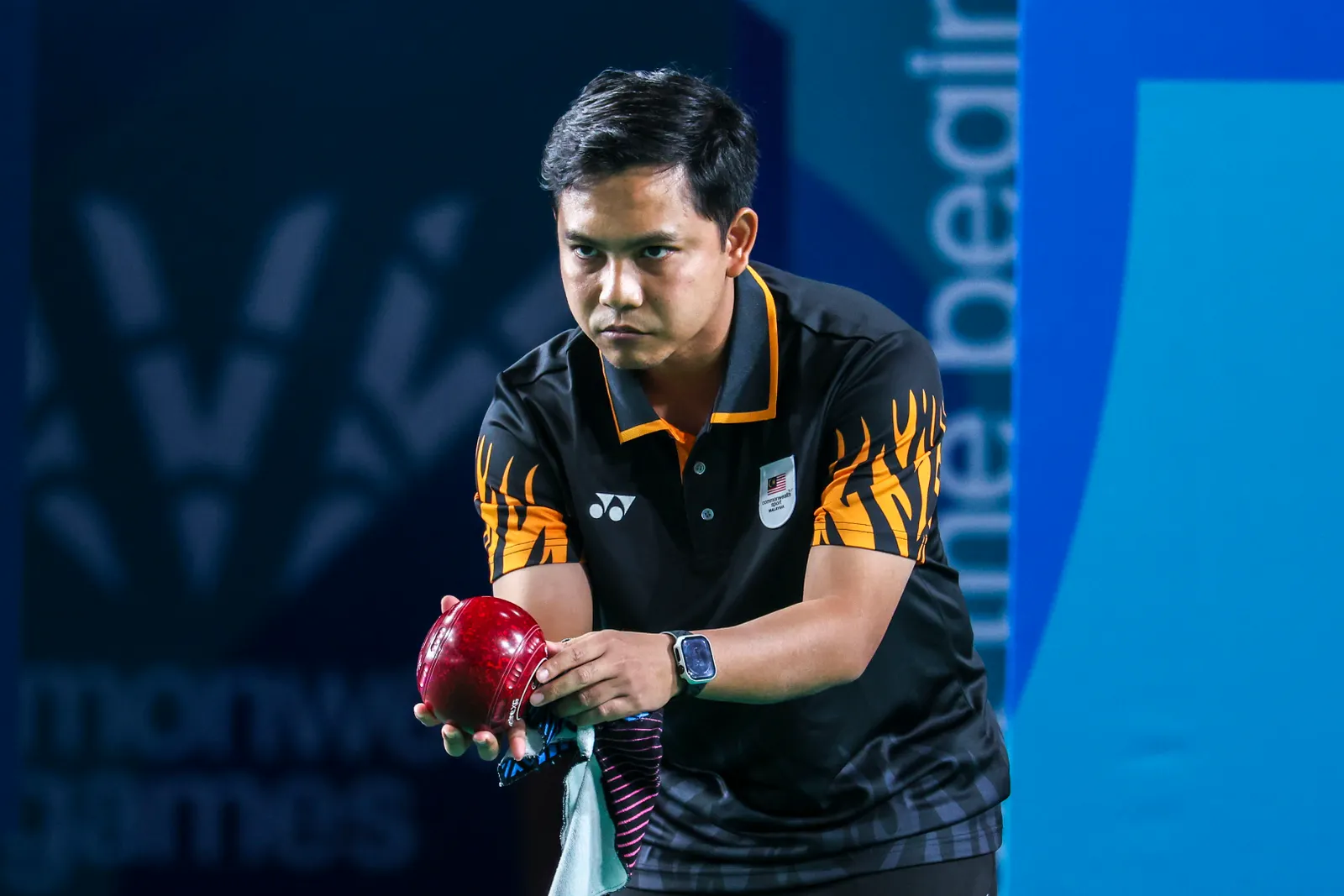 Malaysia eyes double lawn bowls gold after tense breakthroughs