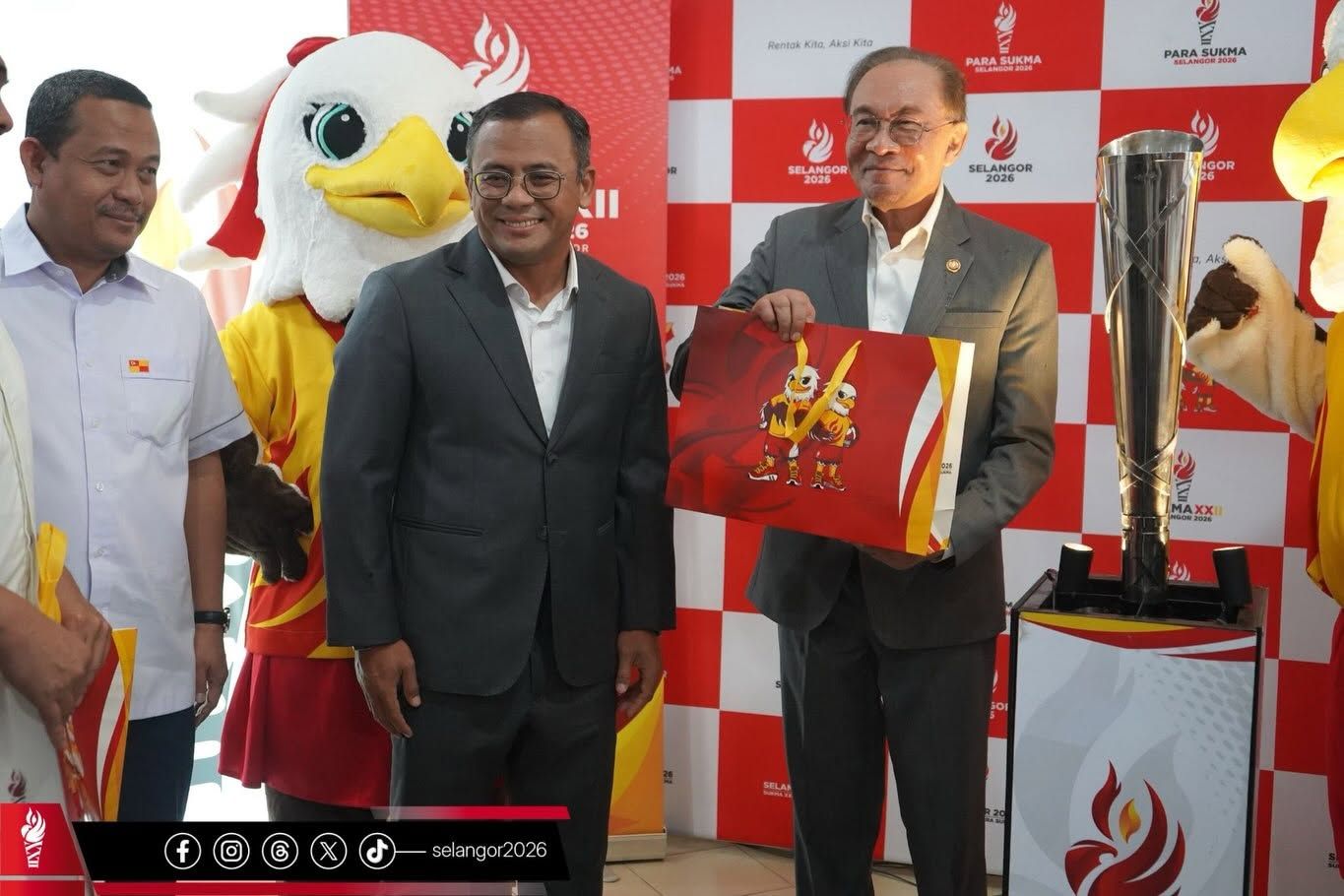 PM, KSN singgah reruai SUKMA Selangor 2026, lihat persiapan temasya
