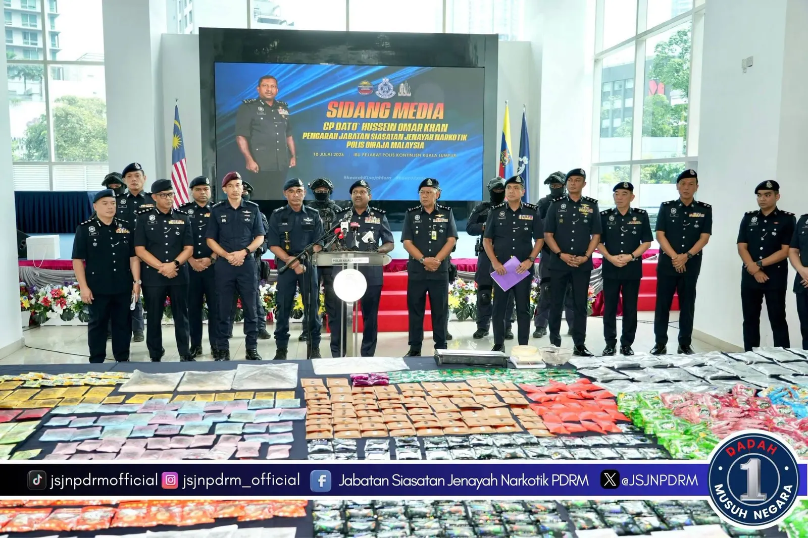 Polis tumpas sindiket vape dadah ke Indonesia, lapan ditahan 