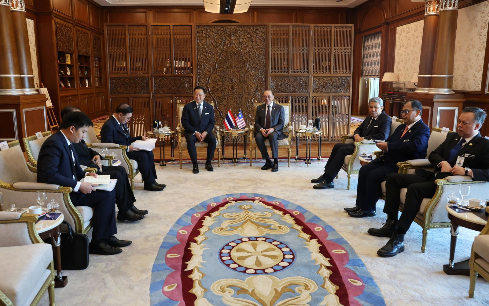 Anwar, Anutin hold bilateral talks to strengthen Malaysia-Thailand cooperation