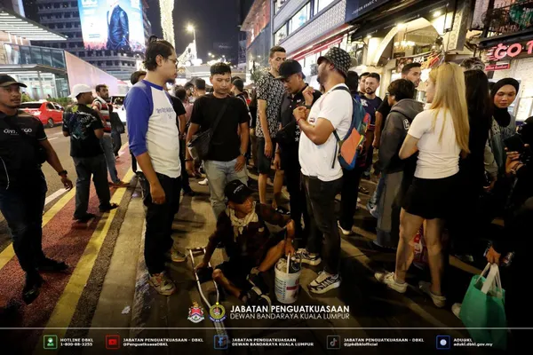 DBKL nabs 25 in city centre begging crackdown
