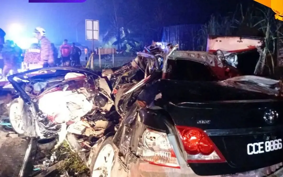 Enam lelaki maut dalam nahas kereta, lori di Bentong