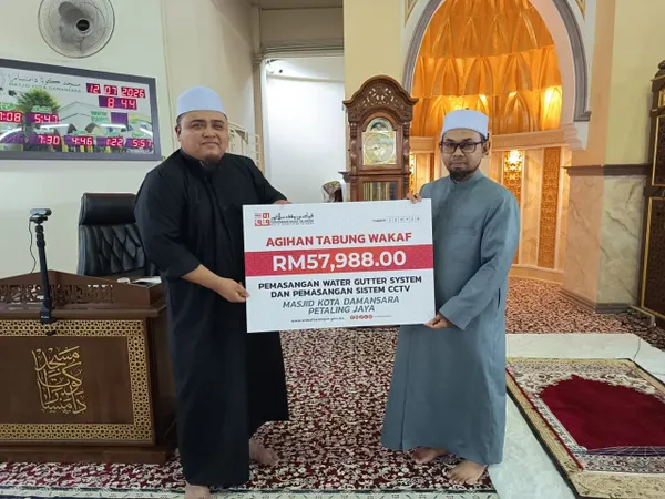 PWS salur lebih RM130,000 dana wakaf, naik taraf masjid dan KAFA