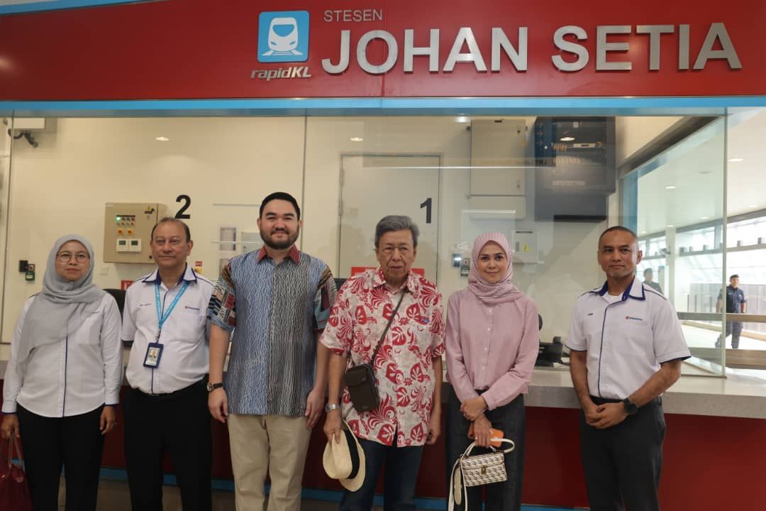 LRT3: Sultan teruja nantikan lima lagi stesen siap, lengkapi Laluan Shah Alam