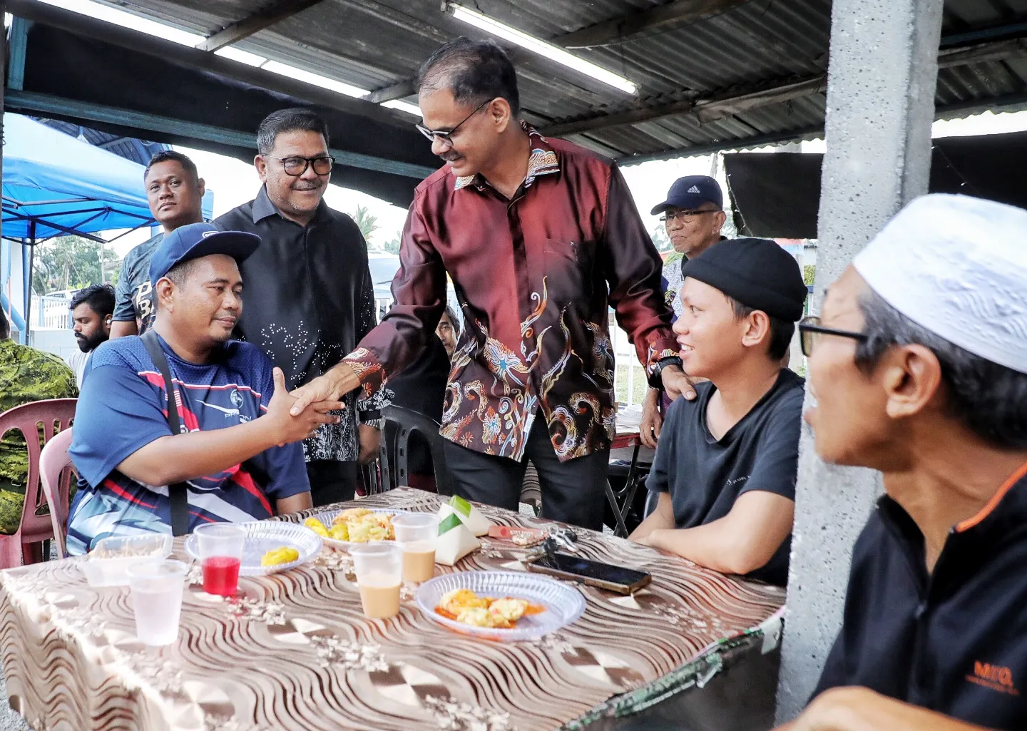 Papparaidu’s 'Jom Ngopi' draws 400 Banting residents