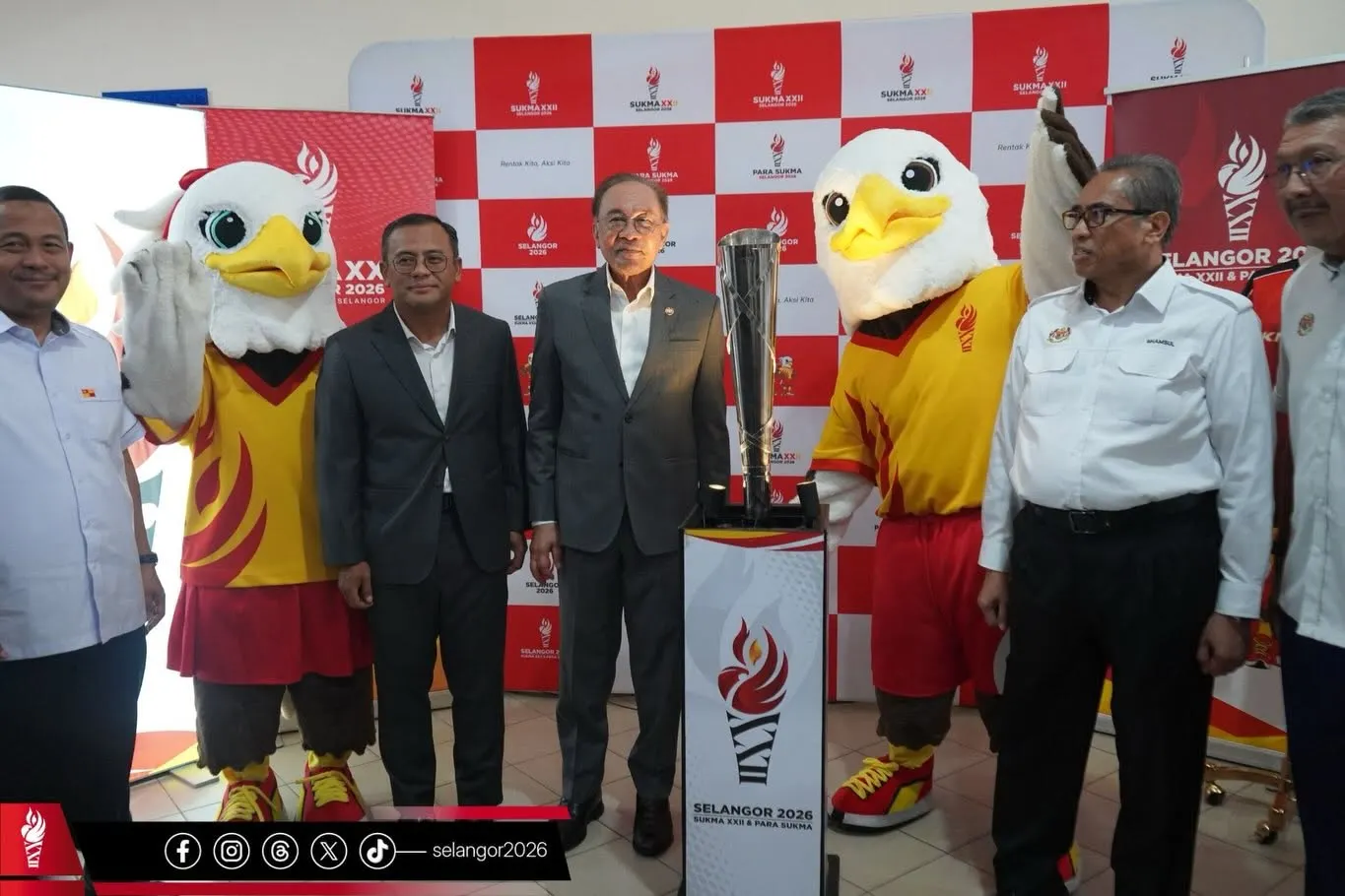 PM, KSN singgah reruai SUKMA Selangor 2026, lihat persiapan temasya