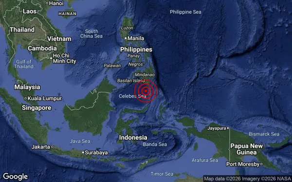 Gempa bumi sederhana landa Laut Sulawesi, tiada ancaman tsunami kepada Malaysia