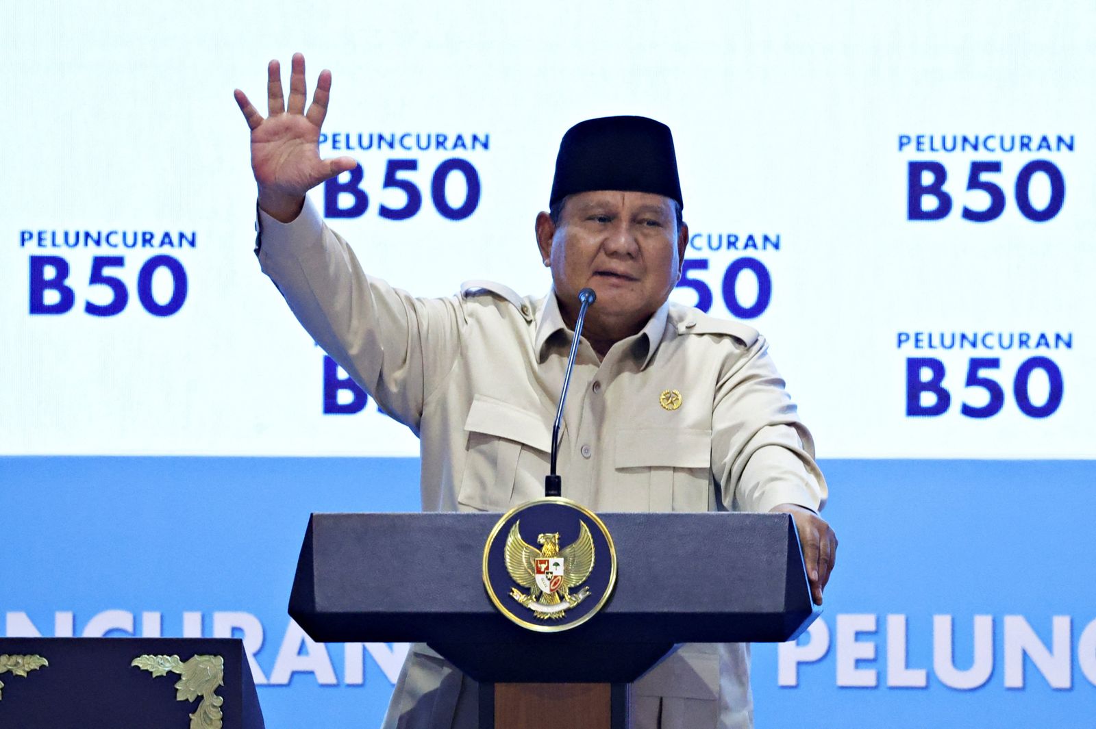 Indonesia's Prabowo approval rating drops to just over 51 pct