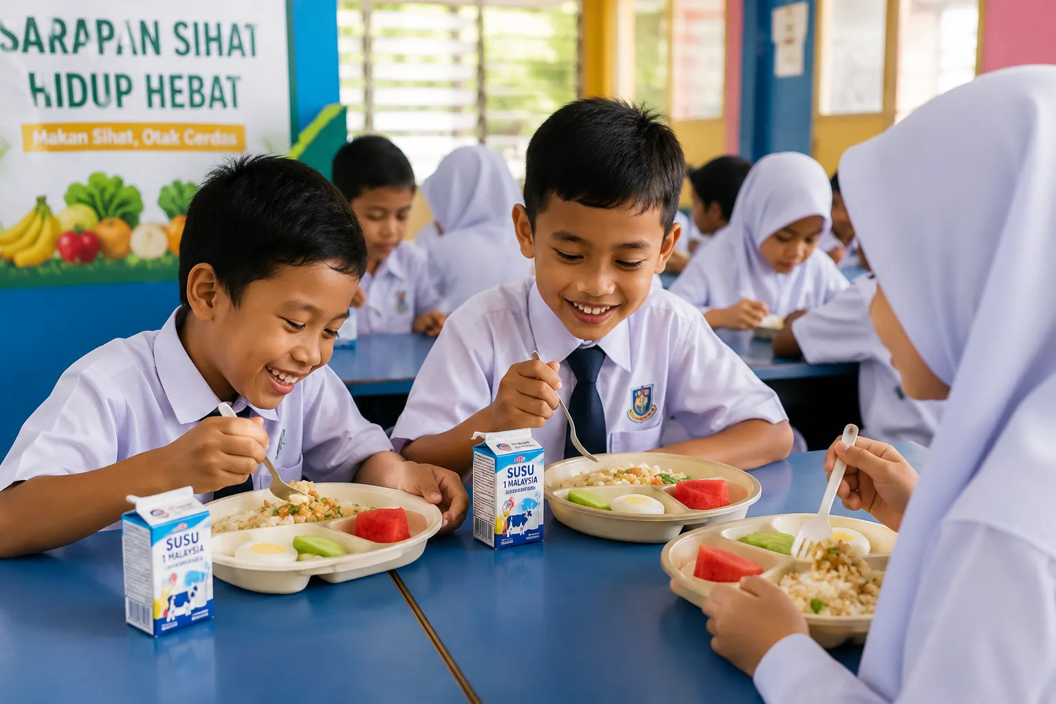 106,000 pelajar Selangor terima Bantuan Sarapan Percuma mulai 3 Ogos