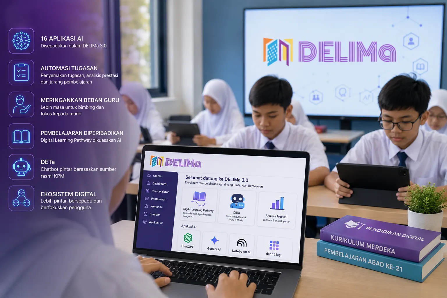 KPM integrasi 16 aplikasi AI dalam DELIMa 3.0