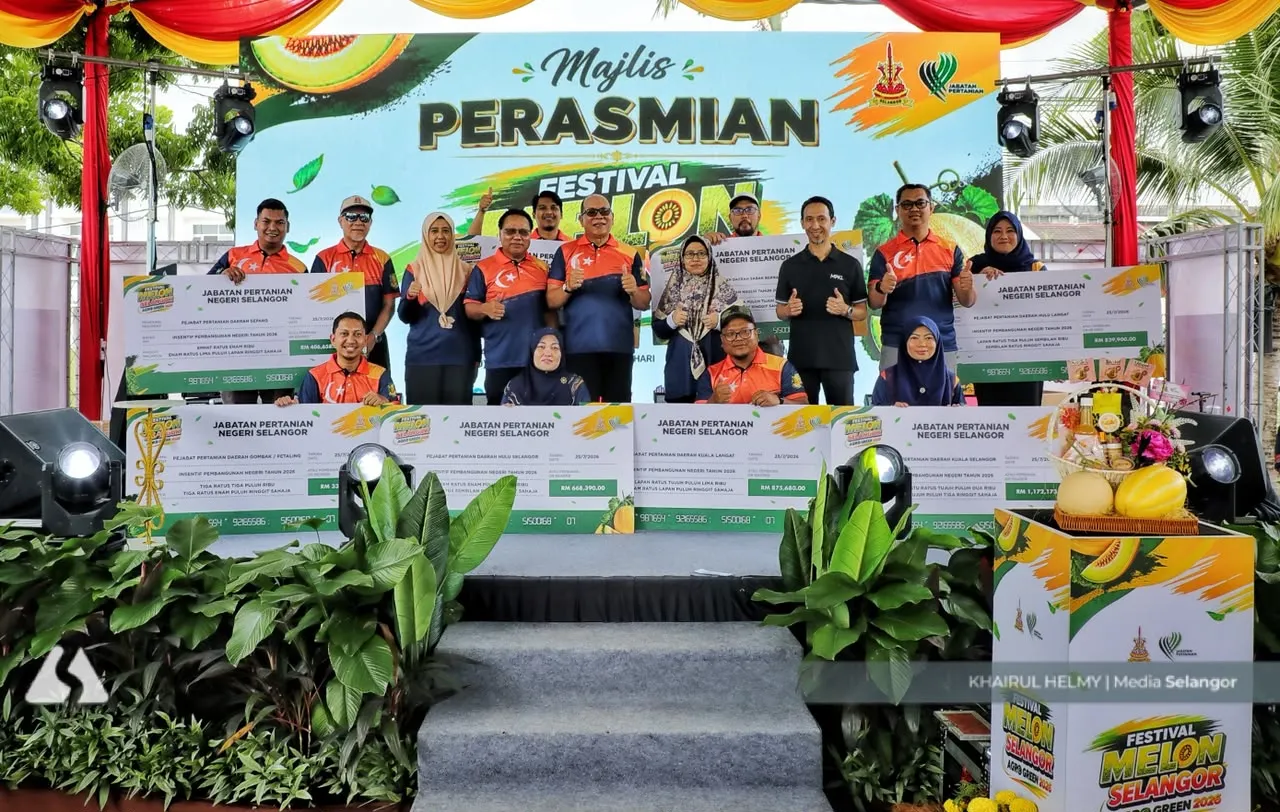 Selangor miliki pusat R&D melon, sasar jadi pengeluar terbesar negara