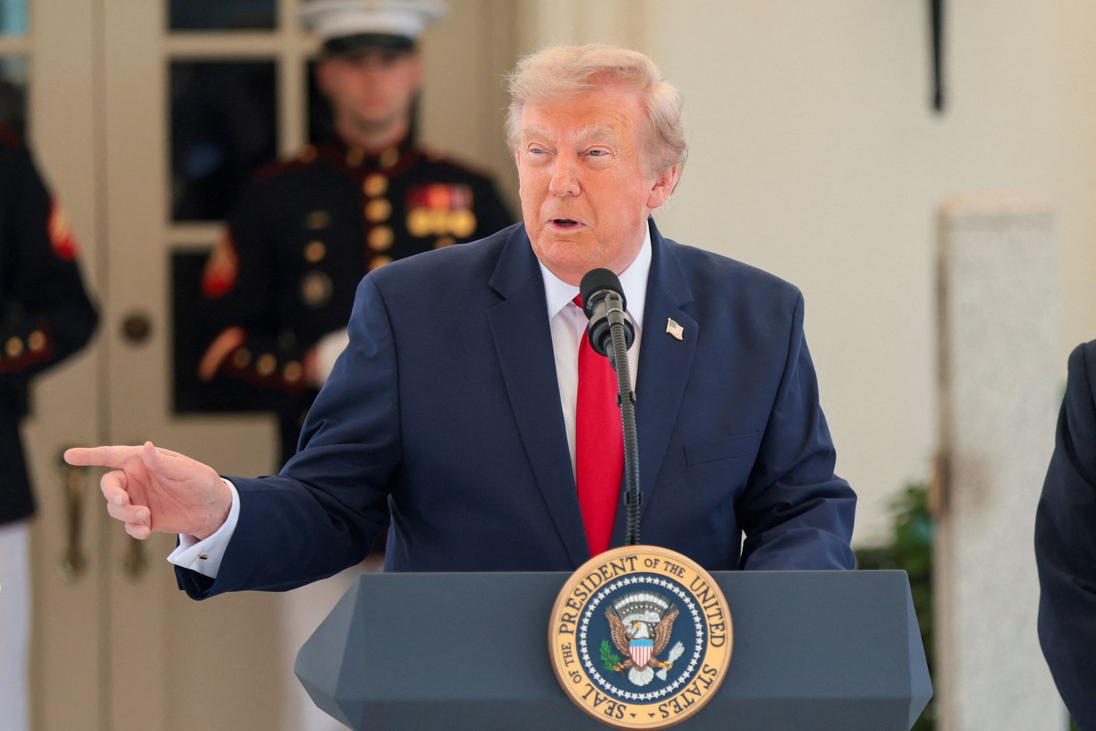 US to hit Iran hard by taking out Pickaxe Mountain, Trump says