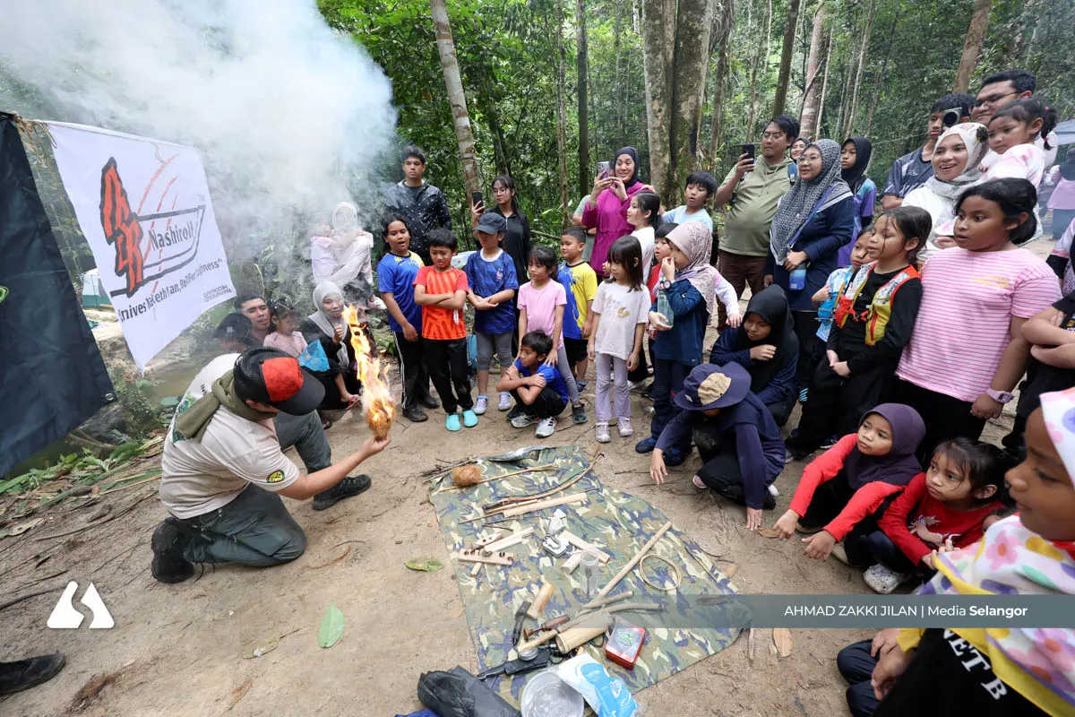 Ilmu hutan bantu kanak-kanak bina keyakinan, kemahiran ikhtiar hidup