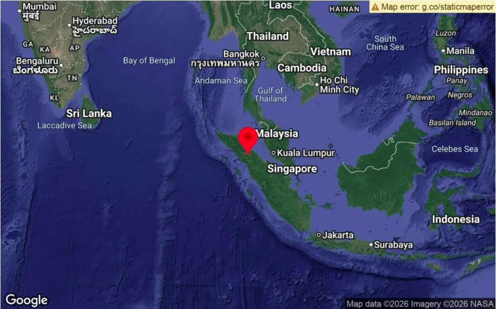 Magnitude 6.4 quake jolts North Sumatra, tremors felt in Penang, Perak
