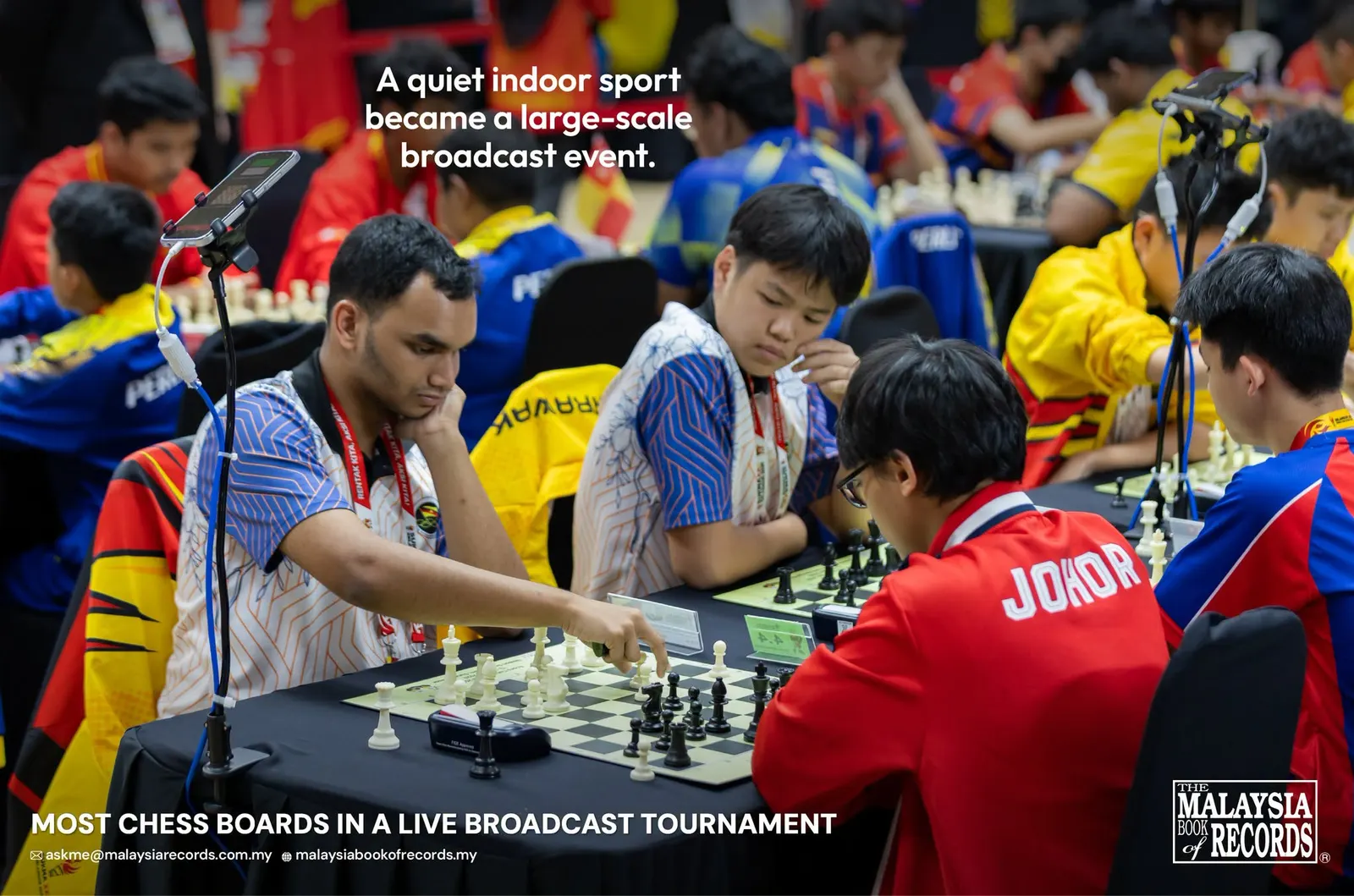 SUKMA 2026: Sabak Bernam sets national record for live chess broadcast