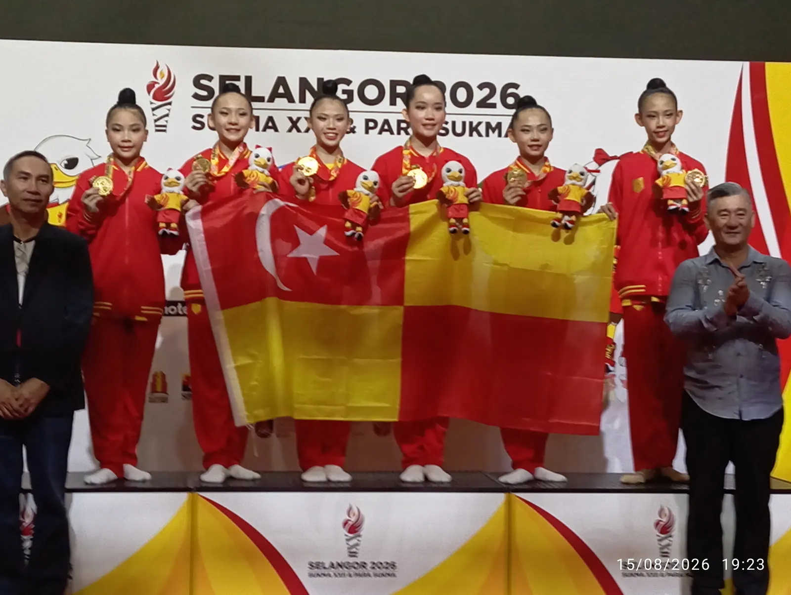SUKMA 2026: Skuad gimrama tuai emas acara latihan berpasukan